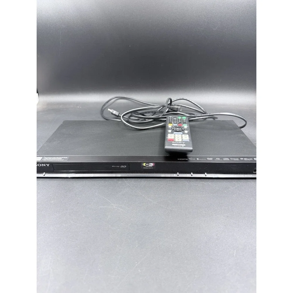 Sony BDP-BX58 1080p 3D Blu-ray Disc/DVD Player WiFi  Remote (TESTED WORKS